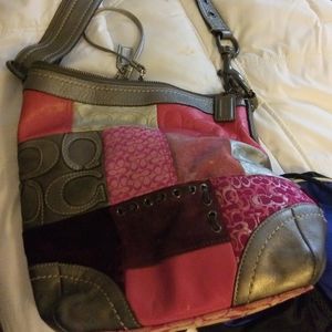 Coach purse with bag